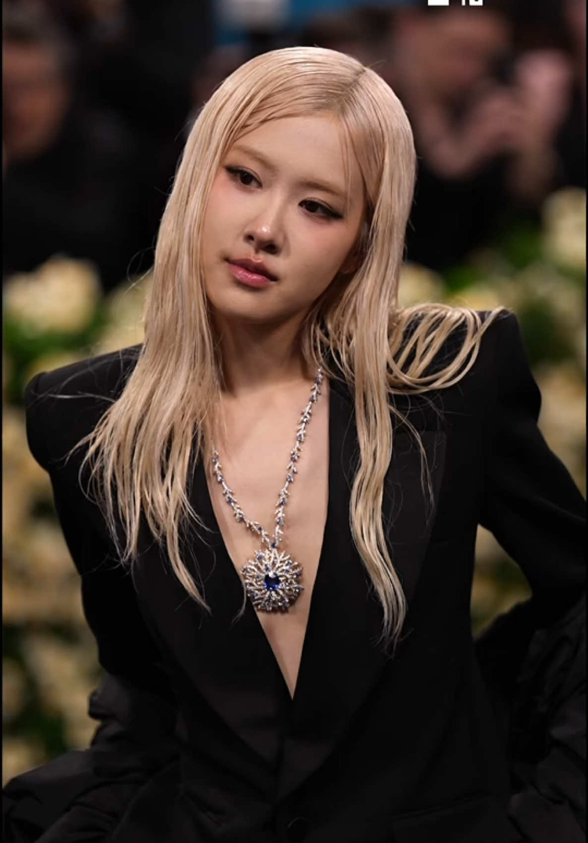 No big deal, just Rosé looking divine at the Met Gala ❤️ #Rosé #BLACKPINK #rosie #MetGala #MetGala2025 #MTVCeleb 