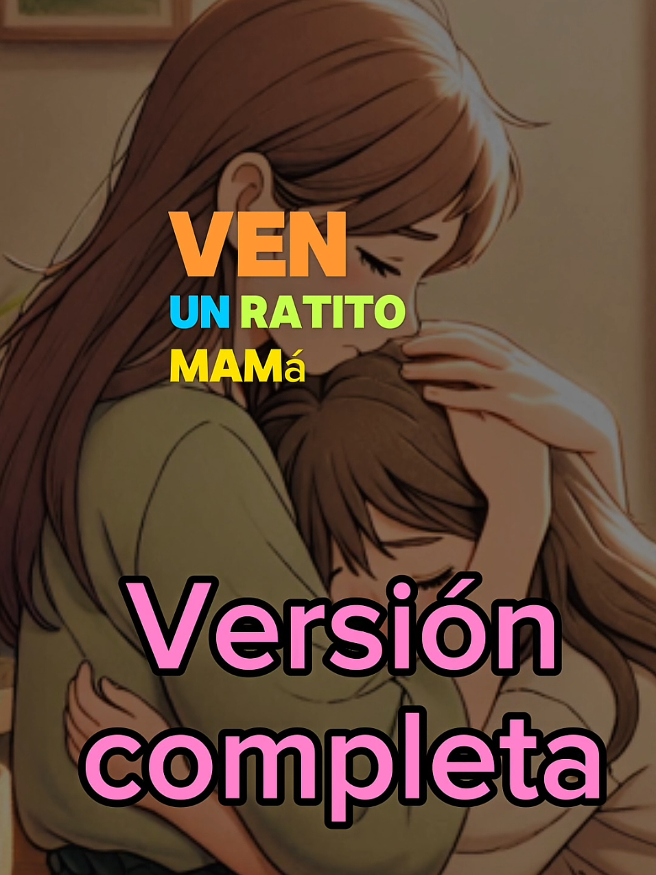 Ven un ratito, Mamá | Versión completa. #MamáEnElCielo  #TeExtrañoMamá  #DíaDeLaMadre  #CanciónConmovedora  #HomenajeAMamá  #VozDeNiño  #SerenidadSonoras  #AdiósMamá 