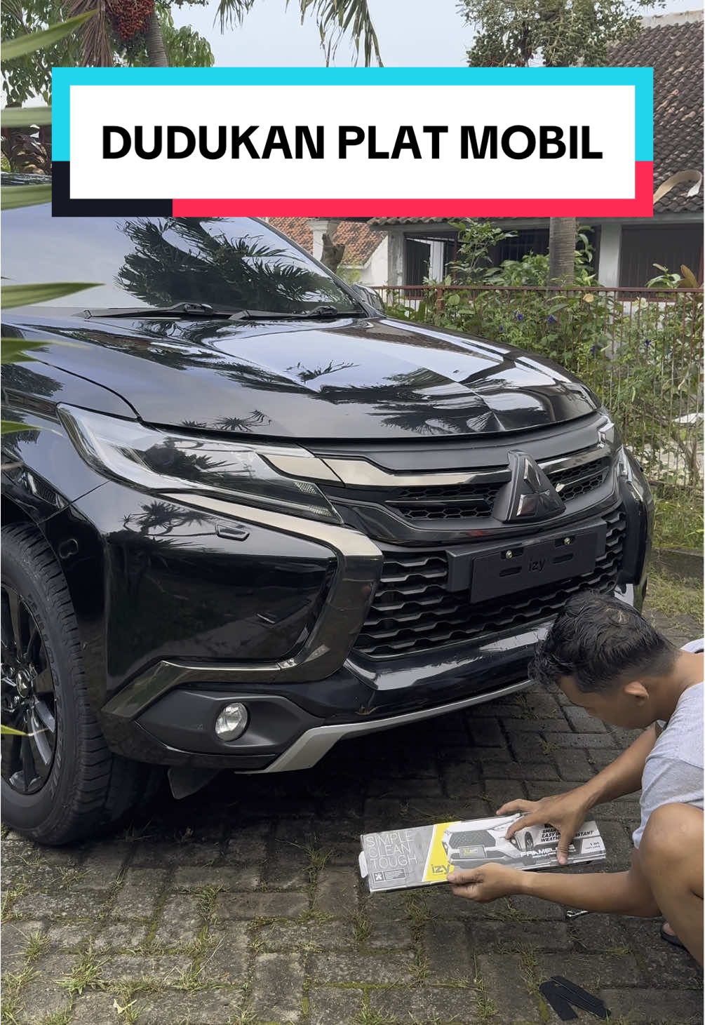 Solusi plat mobil jadi lebih cleanlook , izy plat accrilik ini solusi nya jangan salah pilih ,sudah di baut bukan di lam di body #izy #framlesplat #framlesizy #framless #dudukanplat #platmobil #platmobilpejabat #dudukanplat 