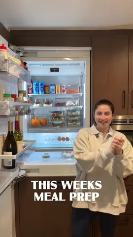 This weeks MEAL PREPPPP !!! It’s been a minute since I’ve been traveling #mealprep #mealprepidea #food #mealprepping #mealpreprecipies #fridge #groceries 