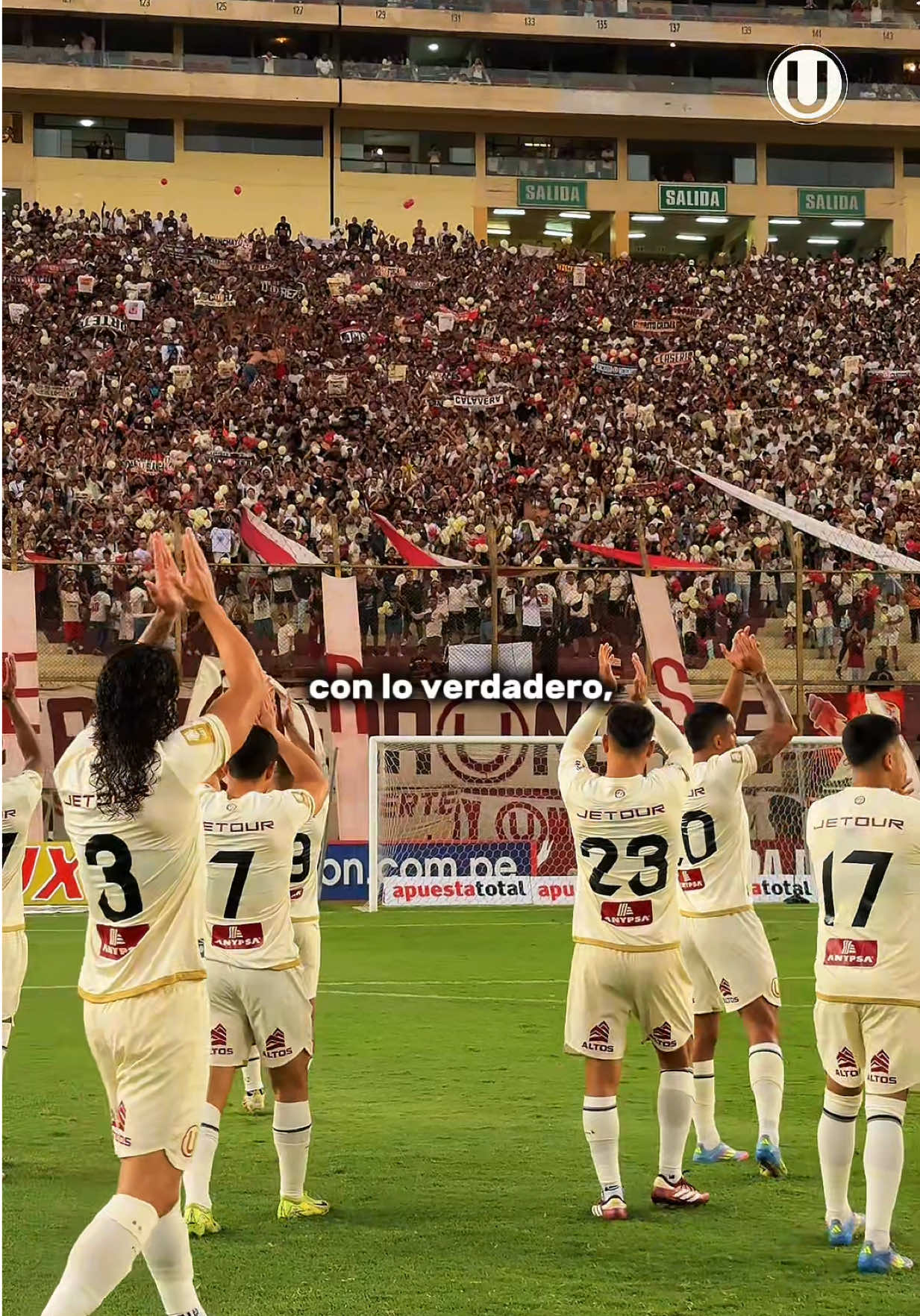 La mejor vitamina para el alma 🥹💛 #LaGarraDelÚnicoGrande #YDaleU #Universitario #Voley #SportsOnTikTok #Peru #TikTokFootballAcademy #Futbol #Amor 