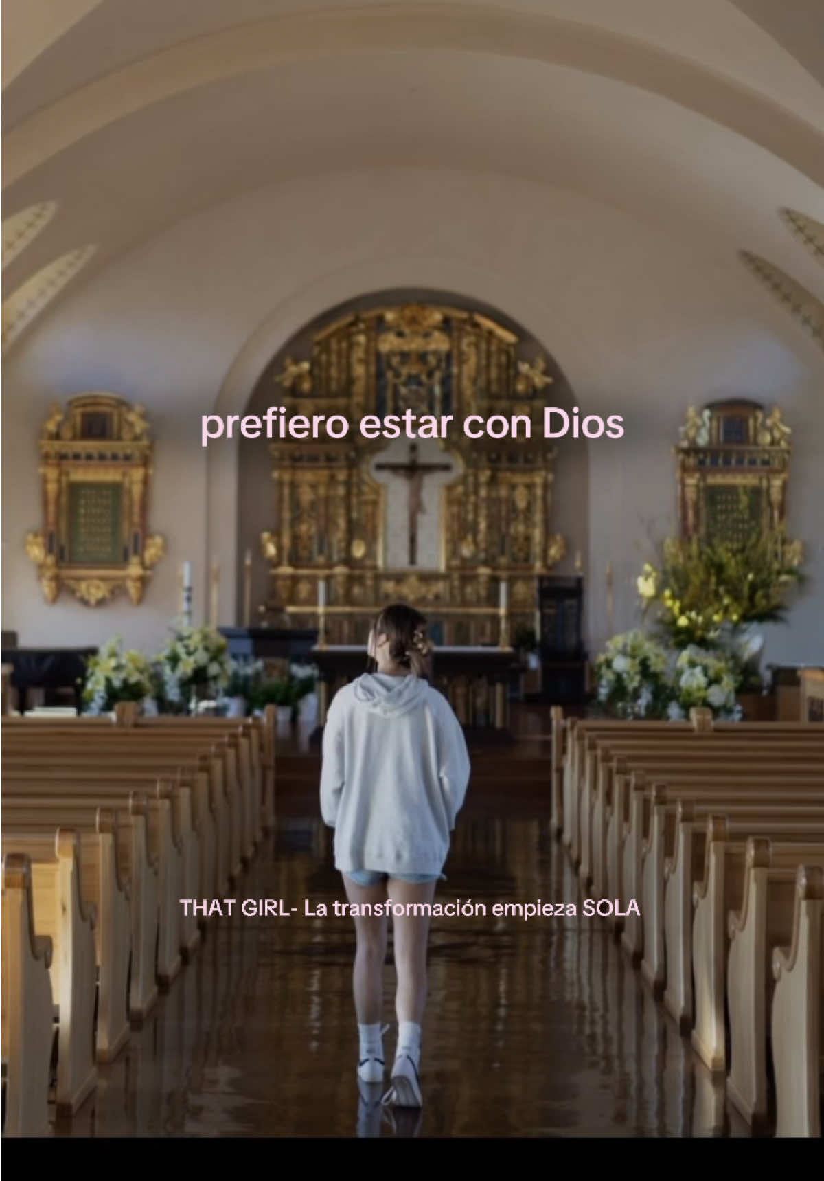 Prefiero estar con Dios 🙏🏻✨ #empoderamientofemenino #amorpropio #motivacionparamujeres #desarrollopersonal #metas2025 