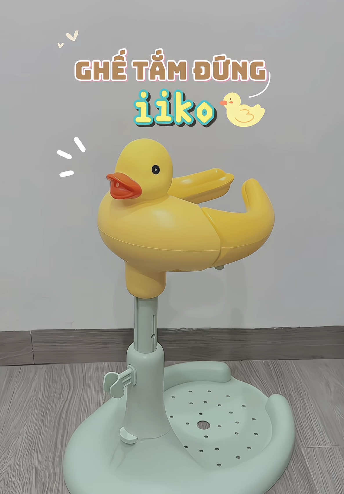 Ghế tắm thui mà cái màu nó cưng nó mùa hè🐥✨ giải phóng đôi tay của tôiiii đây rùi🥹💯🐤🫧🛁☀️ #socsfam #ghetamdungchobe #iiko #ghetamdung #mebimsua #embedangyeu #tiemdotrenho #xh #xuhuong 