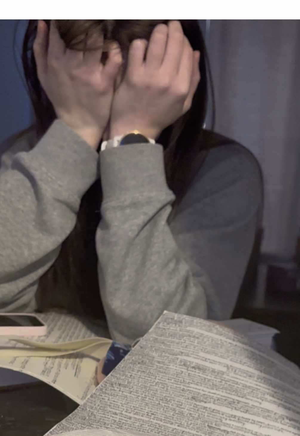 Haven’t seen her smile a year… #lawschool #law #finals #lawstudent #fyp 
