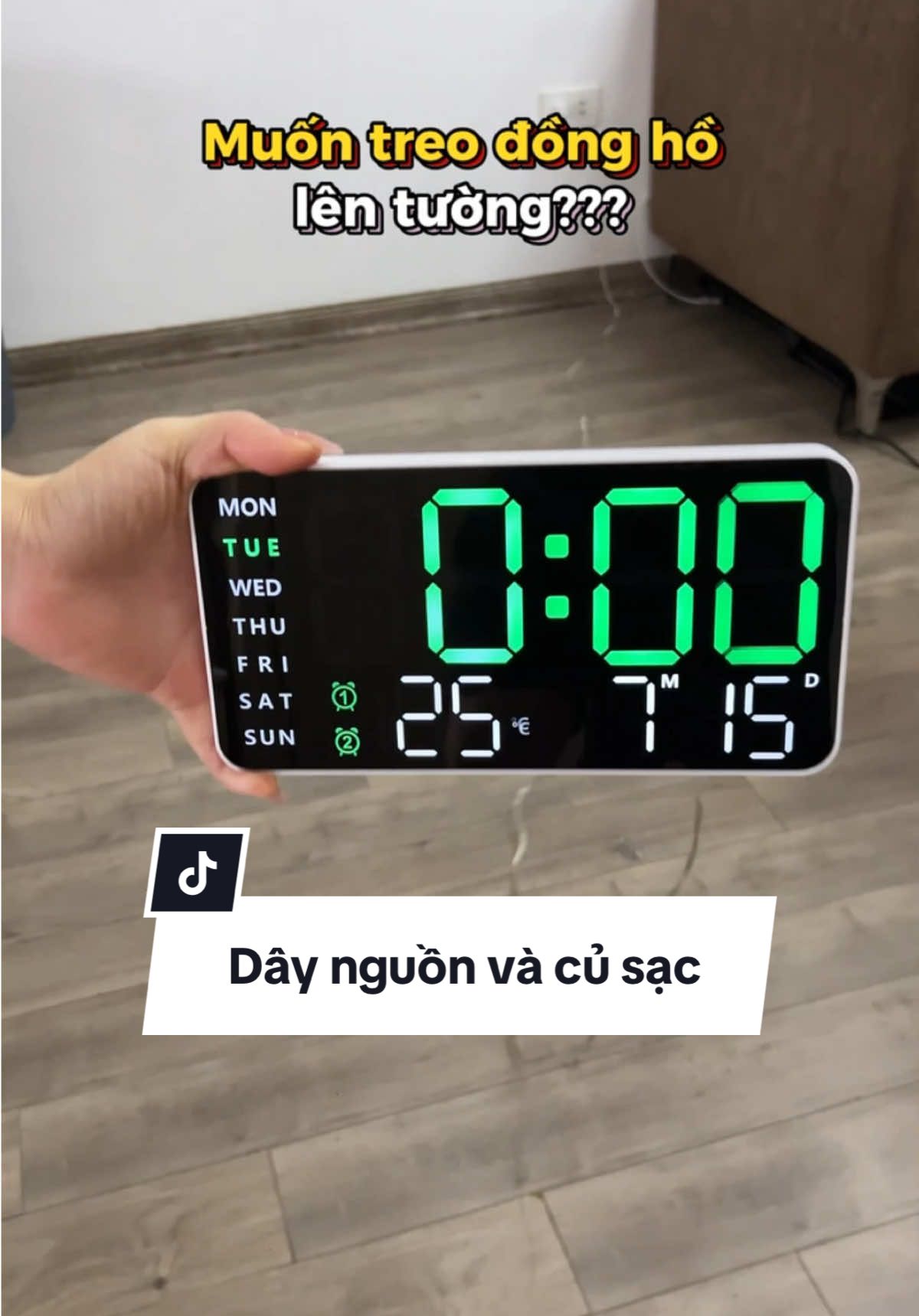 Nếu lỡ làm mất, hỏng dây sạc thì ae mua lẹ loại này nhé 🥰 #hotech #hotechvietnam #dongho #dongholed 