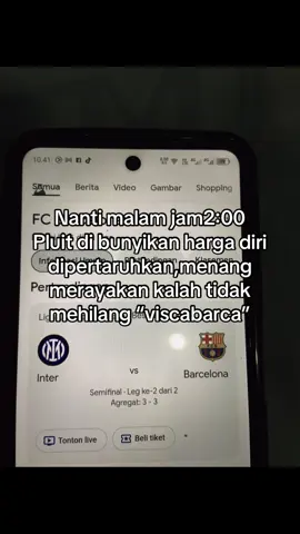 Tebak skor nya les #viscabarca🔴🔵 