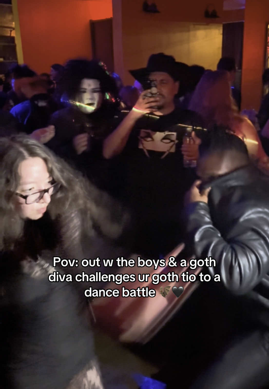 A time was had 🕺🖤🦇 #fyp #trending #viral #tiktok #forsakengrail #goth #tio #forbidden #dance #moves 