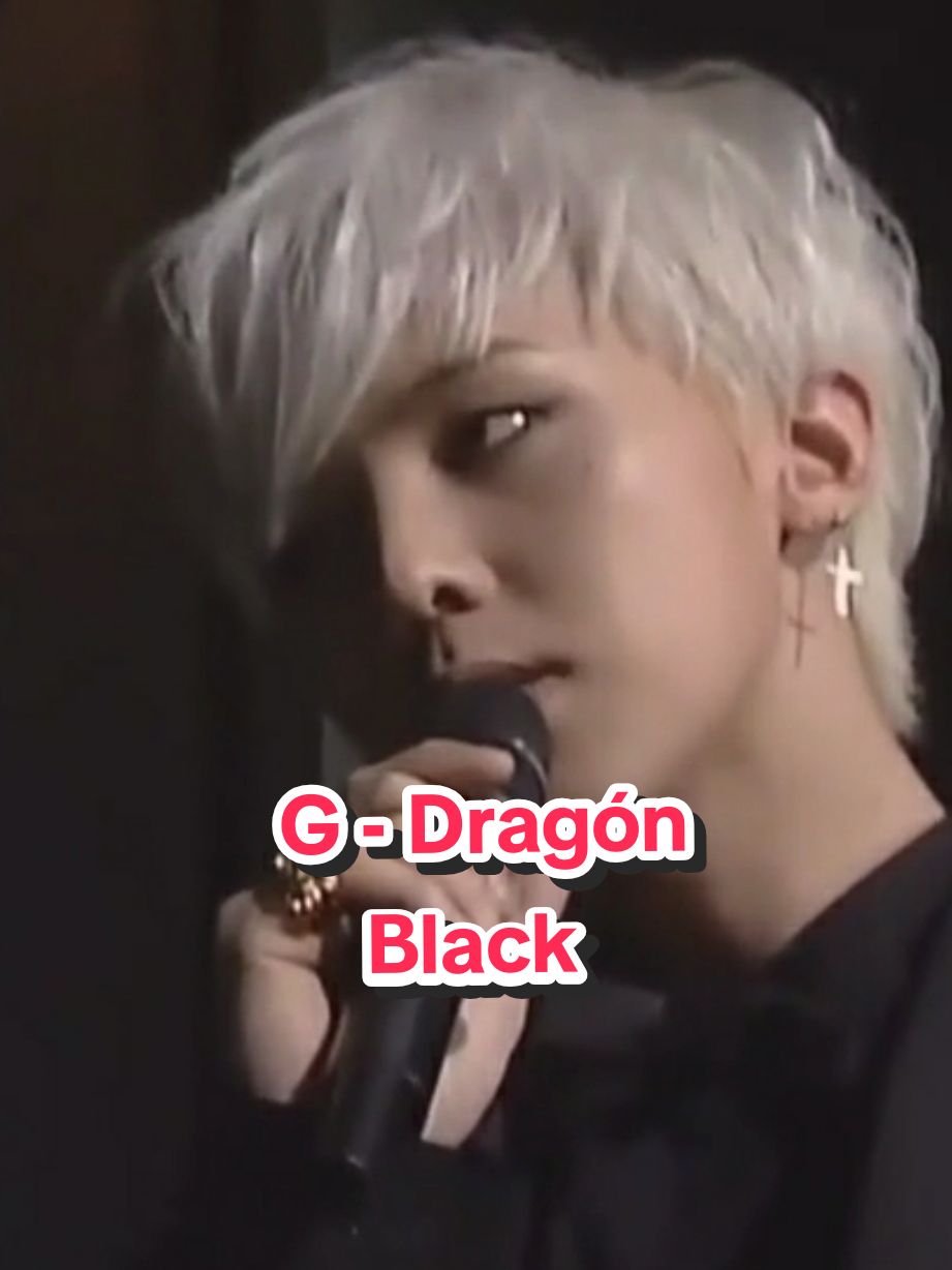 G Dragon - Black | 2013 Ft. Jennie #kpop #bigbang #musica #parati