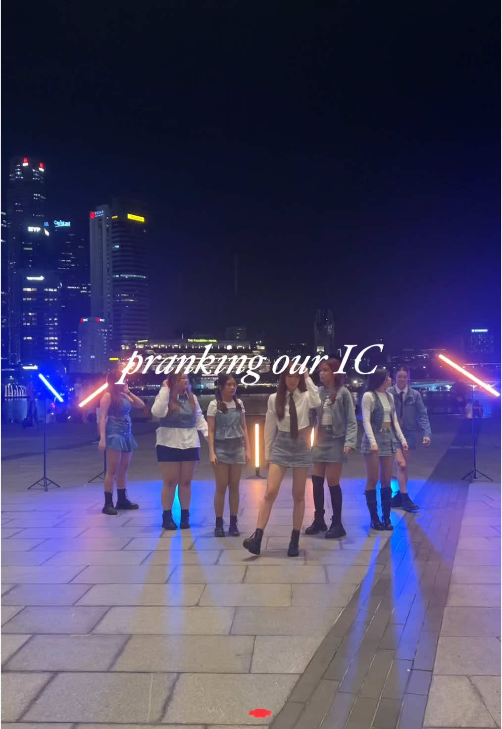 pranking our jungeun aka IC for timebomb 😇🤣 our TIMEBOMB cover is out now on YT~ #izna #timebomb #N_a #prank #fyp #fypシ #foryoupage #sgtiktok #tiktoksg #dance #cover #dancecover #coverdance 