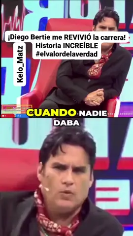 Diego Bertie me REVIVIÓ la carrera! Historia INCREÍBLE #elvalordelaverdad #betoortiz #patriciosuarezvertiz