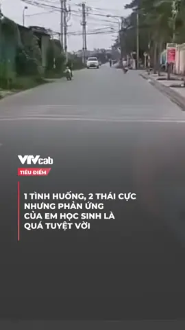 1 tình huống, 2 thái cực, nhưng phản ứng của em học sinh là quá tuyệt vời #vtvlive #vtvcab #vtvcabtieudiem #tiktoknews #tin #ndl
