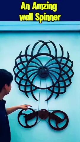 this wall spinner is amazing #spinner #decoration #trending #video #viral #reelsvideo #viralpost 