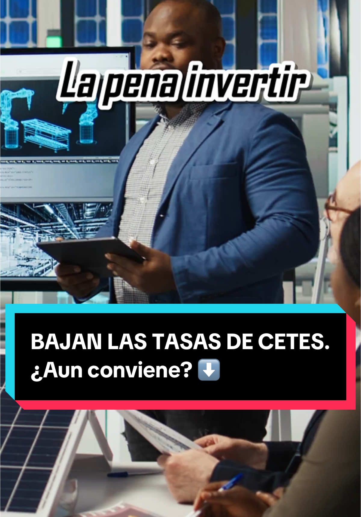 Tasas de CETES bajan ⬇️ #reels #cetes #dinero #tasas #inversiones 