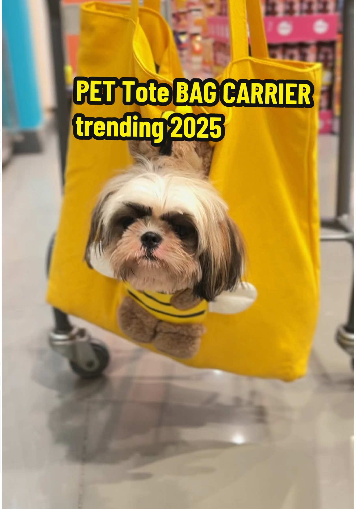 Your furbaby deserves a kikay bag too!” Match your vibe with this tote na super lightweight and pet-friendly. #petbagcarrier #phillipprince #DogAccessoriesPH #petcarrier 