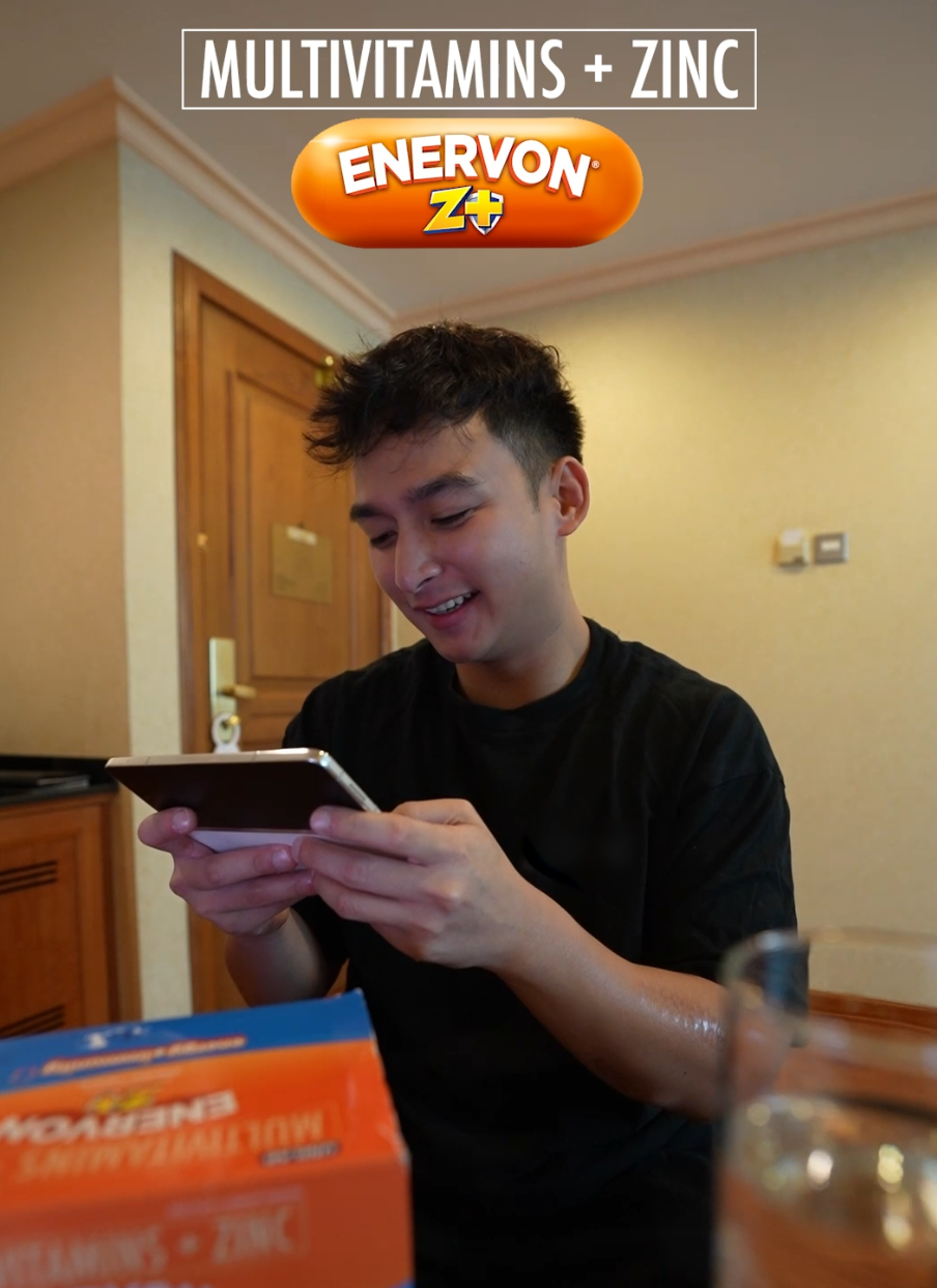 Replying to @enervonph Kahit super packed ang schedule ko, hindi pa rin ako nauubusan ng good vibes. Dahil ‘to sa tulong ng Multivitamins + Zinc (Enervon Z+)! Must-have na ‘to sa daily routine ko pakiramdam ko kasi whenever I take it parang feel good lang buong araw. Paired with proper diet and exercise, laking tulong talaga nito sa energy at immunity ko! 🧡💙 #Multivitamins +Zinc (Enervon Z+) #LevelUpTheGoodVibes  ASC U0222P041025E