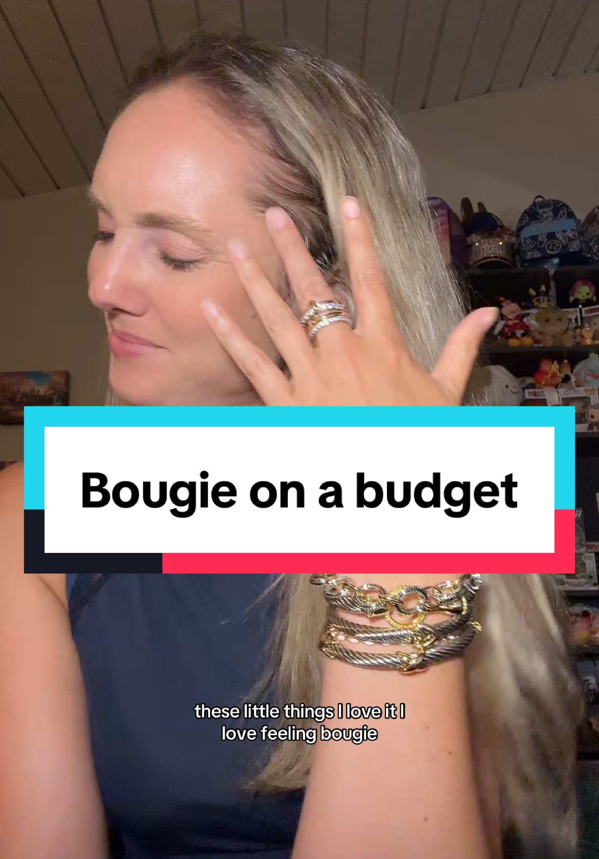 I’m a jewelry girl…but we bougie on a budget babe #jewelry #affordablejewelry #pavoi #bougie #onabudget #rings #bracelets #foryou 