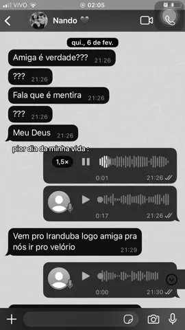 No dia 06 de fevereiro eu perdi um amigo,um irmão,uma pessoa muito importante pra mim,que cresceu junto cmg,que fez parte da minha infância,um menino cheio de alegria,um menino de ouro,como todo mundo dizia. Nunca imaginei que um dia eu iria te perder meu branquelo.     Mana te ama muito,e sempre irei te amar eternamente!#luto🖤 
