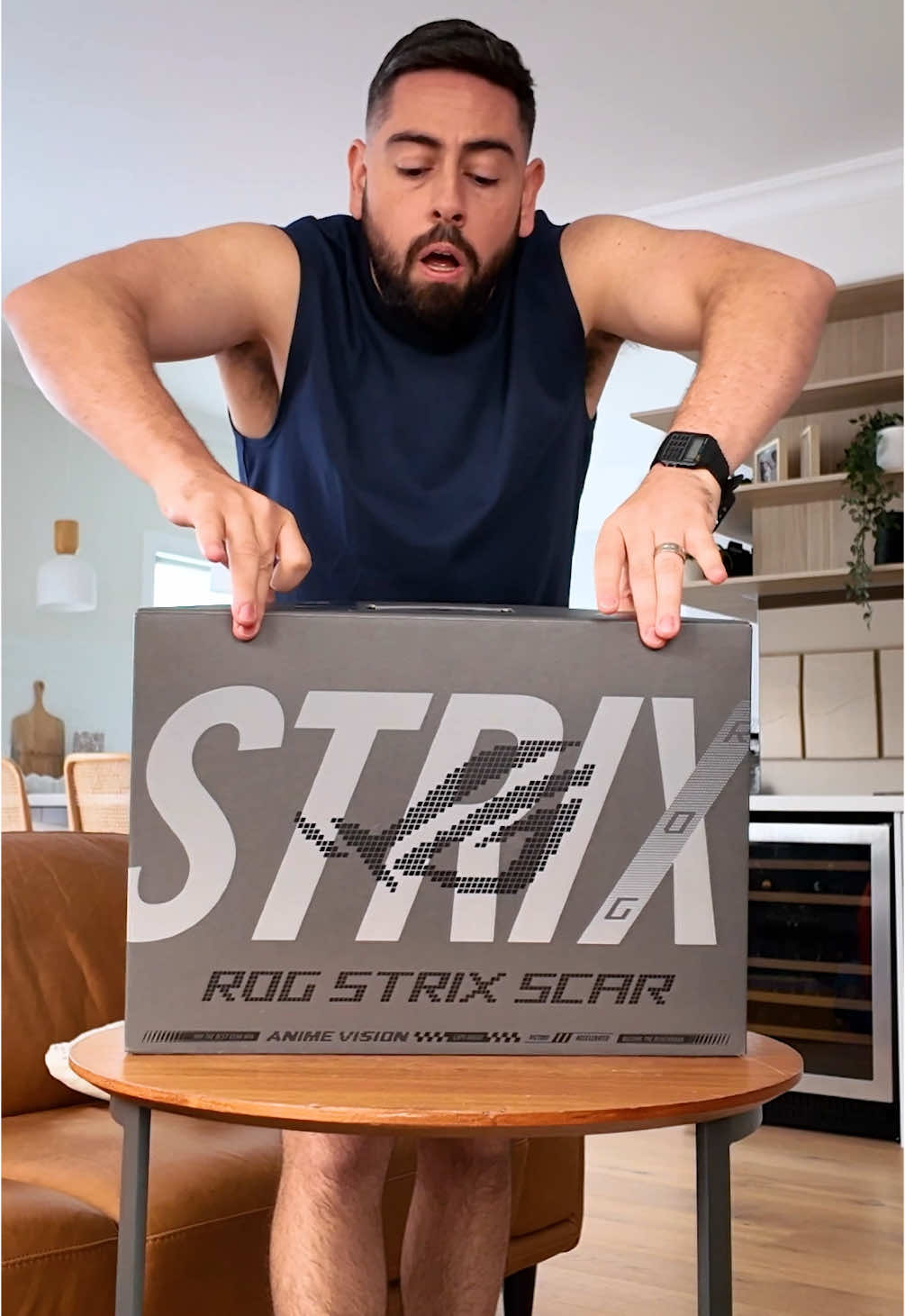 Unboxing ROG Strix SCAR 16 RTX 5080 Gaming Laptop @ROG Global #strixscar 