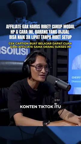 Kamu punya HP? Tersambung ke internet? SELAMAT! Itu tandanya kamu udah selangkah lagi bisa jadi affiliator di TikTok ataupun Shopee!  @Anggi Setya | Setup Specialist 