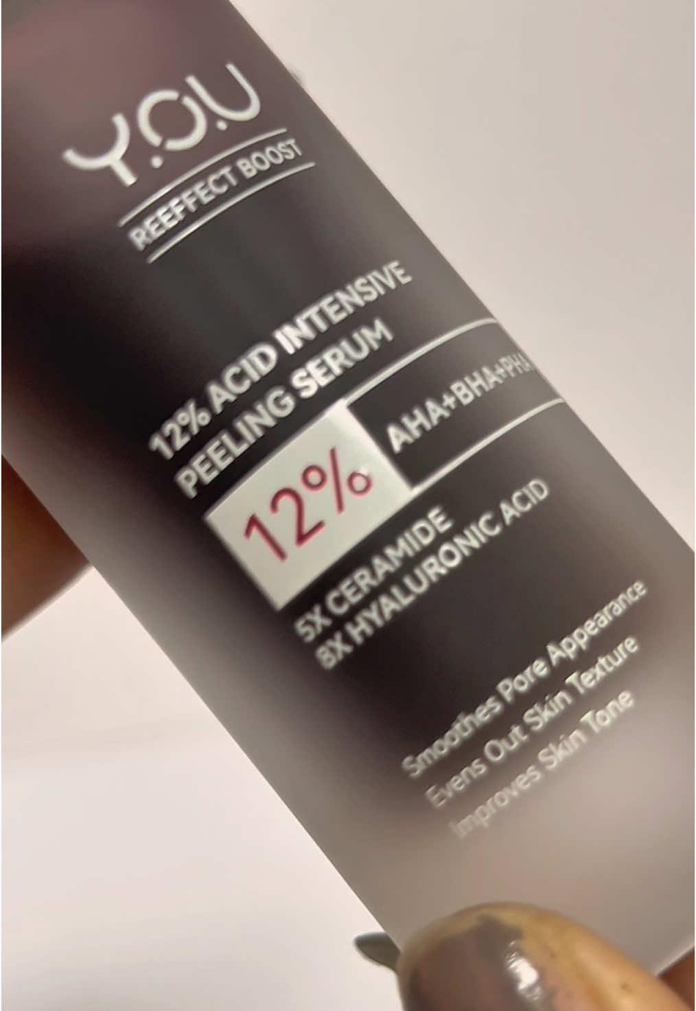 Been using this for weeks and my skin is thanking me! ❤️❤️ #youbeautyph #youbeauty #sassiesofyou #skincare #recommendations #peelingserum @YOU Beauty Philippines 