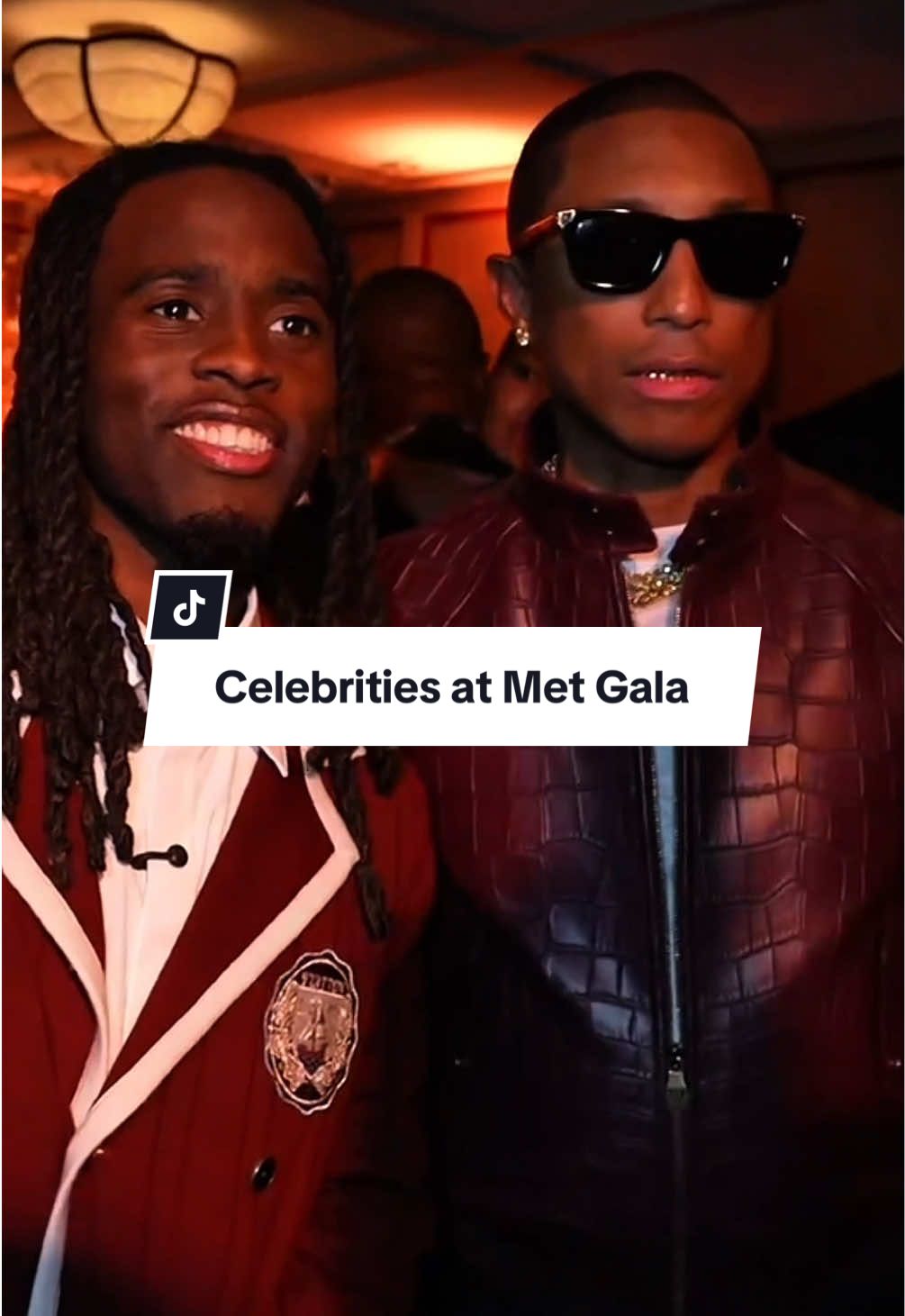 Kai Cenat meets celebrities at the Met Gala after party. #kaicenat #amp #kaimafia #kc3 #streamer #fypage #twitch #metgala #louisvuitton #pharrellwilliams #kimkardashian 