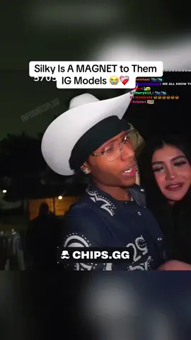 Silky Is A MAGNET to Them IG Models 😭❤️‍🩹 #silky #faze #fyp #viral 