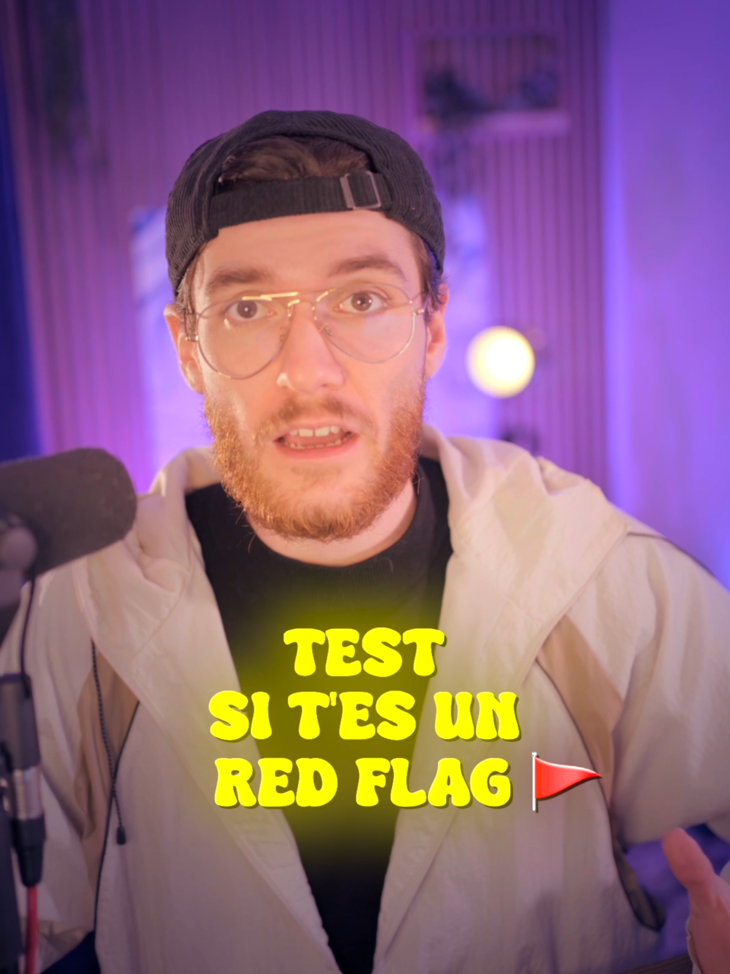Test si t'es un RED FLAG !🚩 #humour #challenge #pourtoi #redflag #défi