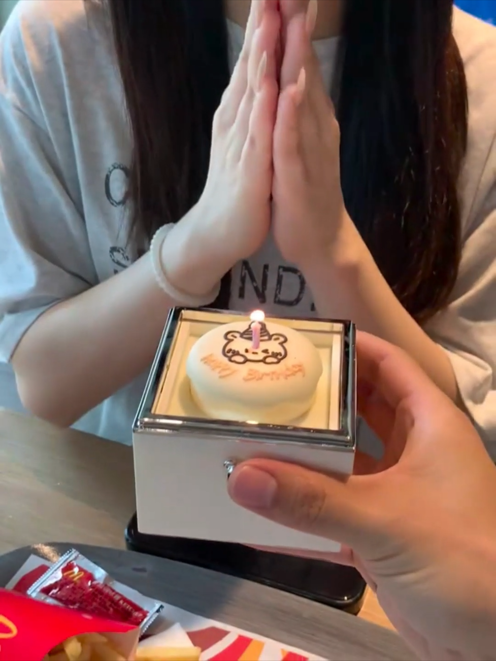 Món quà sinh nhật sớm tặng bạn gái #quatangbangai #foryou 