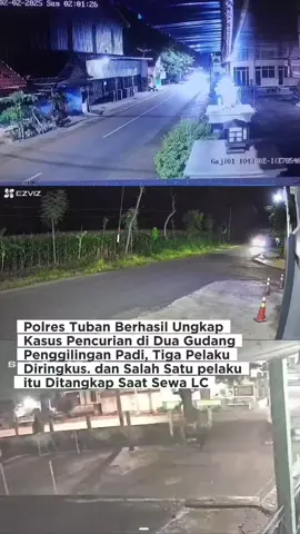 Aksi para pencuri gabah dan beras di Kabupaten Tuban akhirnya berakhir di tangan aparat. Tiga orang komplotan spesialis pencurian hasil panen diringkus setelah beraksi di dua lokasi berbeda. Yang menarik, salah satu pelaku ditangkap dalam suasana tak biasa: tengah asyik bernyanyi bersama pemandu lagu (LC) di Cangkring, . Ketiga pelaku masing-masing adalah Darmawan (37), warga Dusun Karang Lor, Desa Waleran, Kecamatan Grabagan; Kholil (40), warga Desa Ngujo, Kecamatan Kalitidu, Kabupaten Bojonegoro; dan Dodik Hartanto (26), warga Desa Tanggulangin, Kecamatan Montong. Mereka mengincar gudang penggilingan padi di dua wilayah, yakni Tambakboyo dan Plumpang. Dari sana, para pelaku membawa kabur gabah dan beras dalam jumlah besar. Polisi pertama kali menangkap Kholil dan Dodik saat keduanya melintas di Jalan Raya Merakurak–Kerek, tepatnya di Desa Sambonggede. Sementara Darmawan ditangkap belakangan saat sedang menikmati hiburan malam. Penyelidikan masih terus dikembangkan. Polisi menduga komplotan ini bukan pertama kalinya beraksi. #beritatuban #beritatiktok #beritaviral #beritaviral #pencurian #tindakpidana #polrestuban #kabartuban #kabupatentuban 