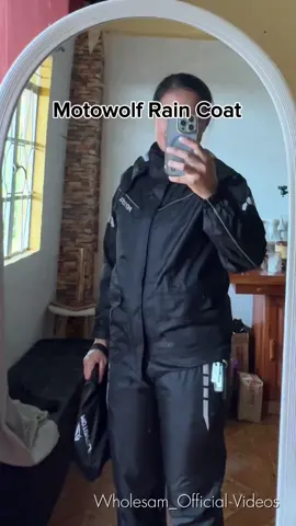 Astig at maangas na Motowolf Rain Coat for Motorcycle Riders #raincoat #motowolf #riders #motowolfraincoat 