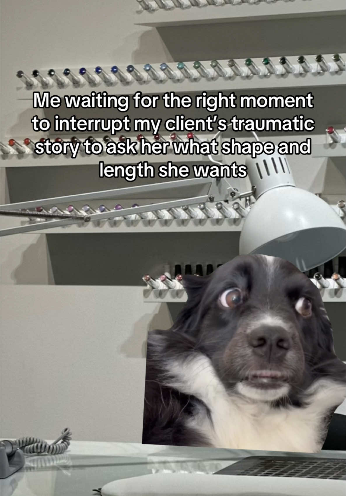 the struggle is so real 🥲 #nailtechlife #nailtechpov #nagelstyliste #nailartist #pov #manicure 