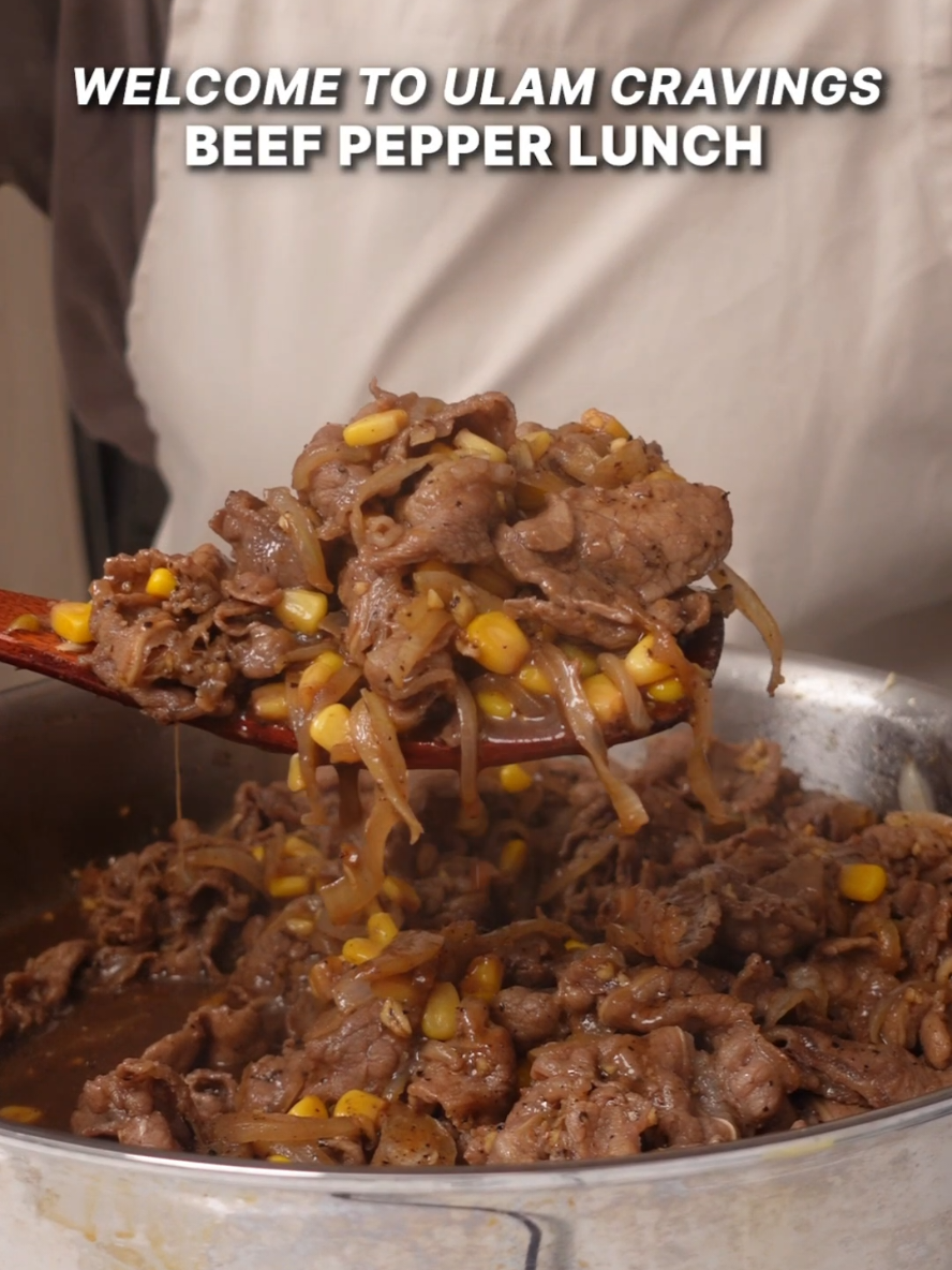We will never get tired of this Beef Pepper Lunch sauce recipe – laging double ung gawa ko! This ulam-style makes it easy to serve, to meal prep and to store. #ulamcravings #kanincalls #beef #pepperlunch #ulam #ulamideas #Recipe #EasyRecipe #TheLoveyLife #FoodiePH #TiktokEatsPH #FoodTokPH #FoodieTokPH 