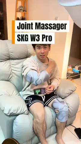 Weh memang rasa ada bantu dengan otot & lutut 🫡👍 #aligoodguy #kneemassager #skgmassager 