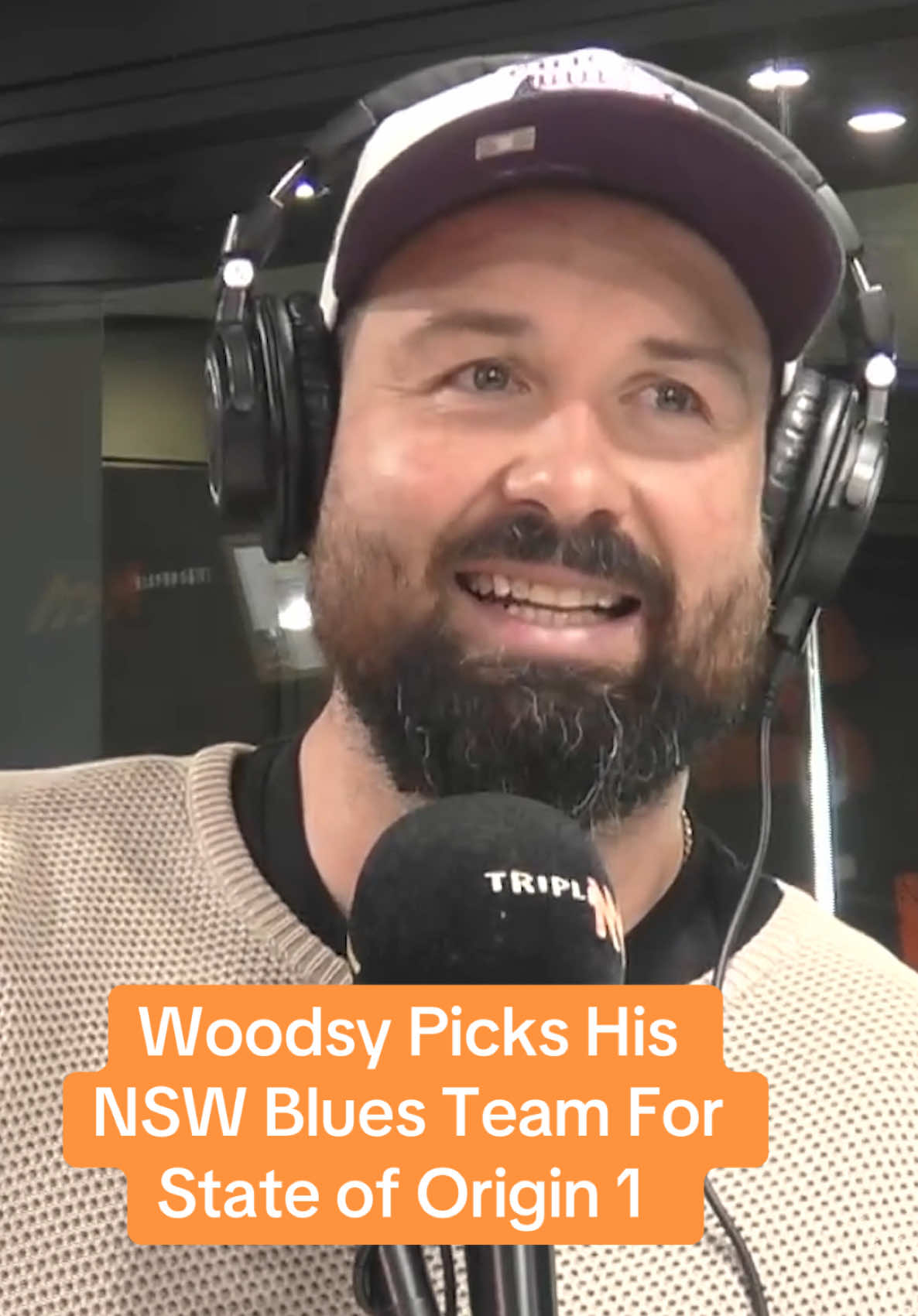 IF Origin was played tomorrow here’s who Woodsy would pick to represent the NSW Blues in State of Origin 1 #fyp #foryoupage #triplembreakfast #nrl #footy #aaronwoods #beauryan #rugbyleague #origin #StateOfOrigin 