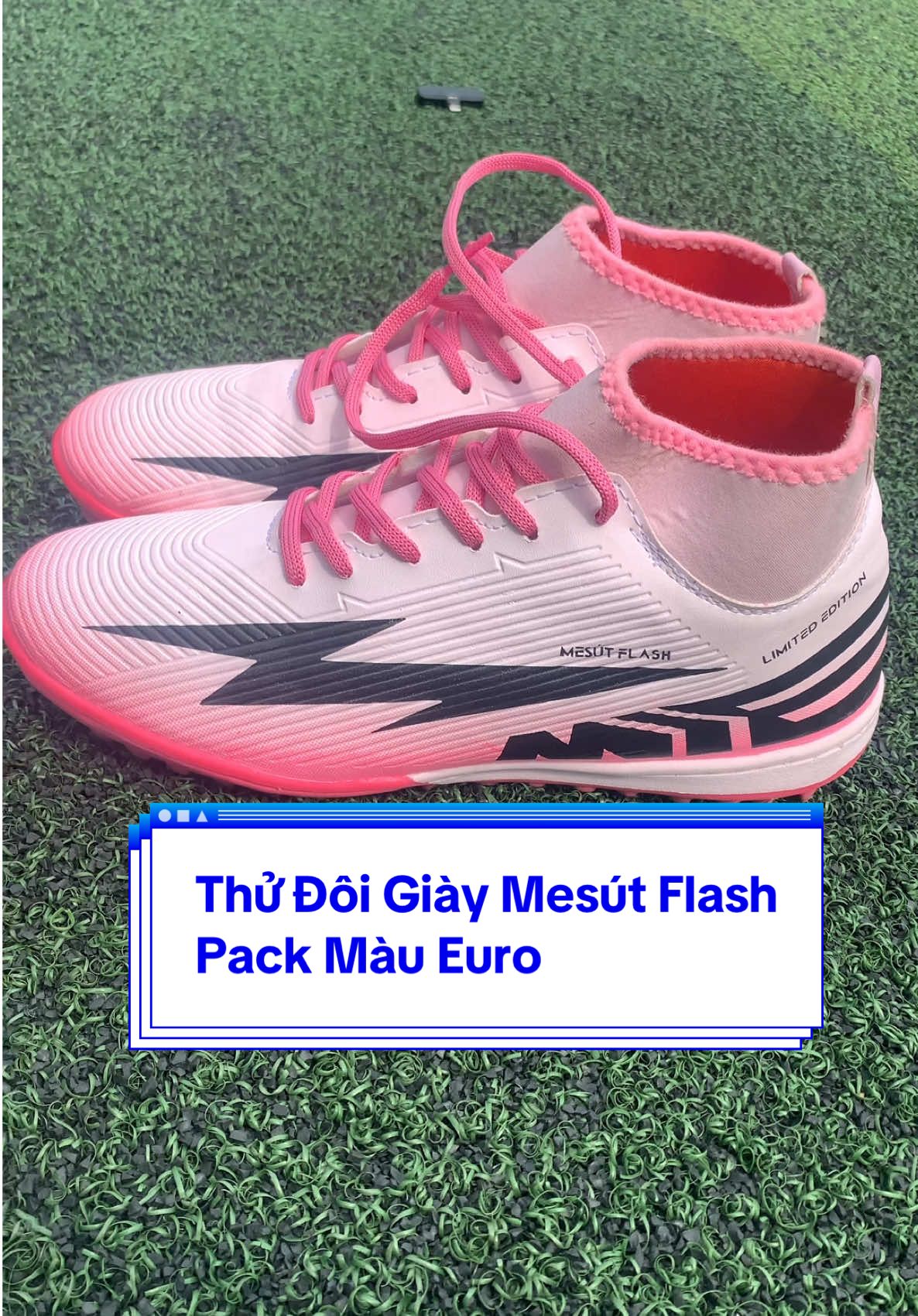 Review đôi giày Mesút Flash Pack Màu Euro #MesutFootball #GiayDaBanh #XuHuong #BongDa #Mesut_Flash