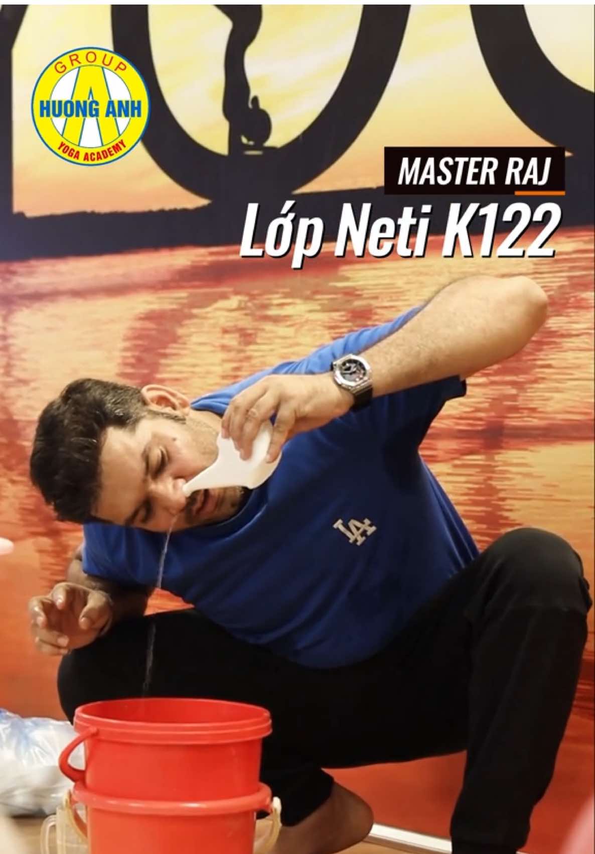 Tham quan lớp Neti do master Raj giảng dạy nằm trong chương trình học của K122 - khóa đào tạo huấn luyện viên yoga 200H của học viện yoga Hương Anh. #hocvienyogahuonganh #yttc200Hquocte  #daotaohuanluyenvienyoga