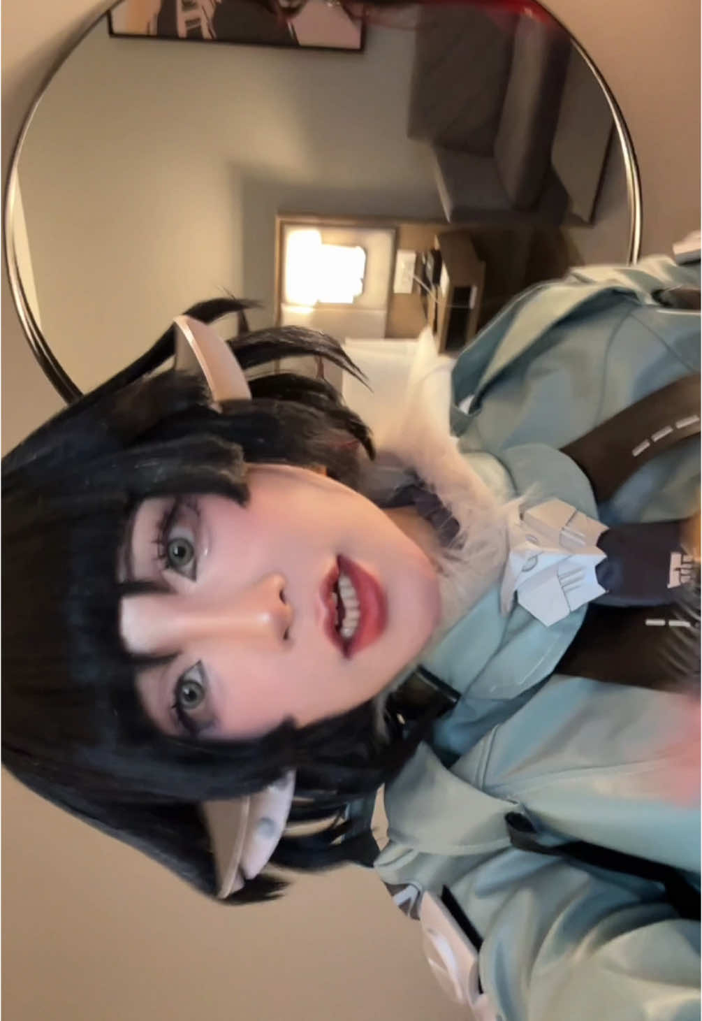 Jane Doe 🐀🥰 #zzzcosplay #zenlesszonezerocosplay #yujikoi #janedoecosplay #janedoe #zenlesszonezero Costume and wig: @ezcosplay 