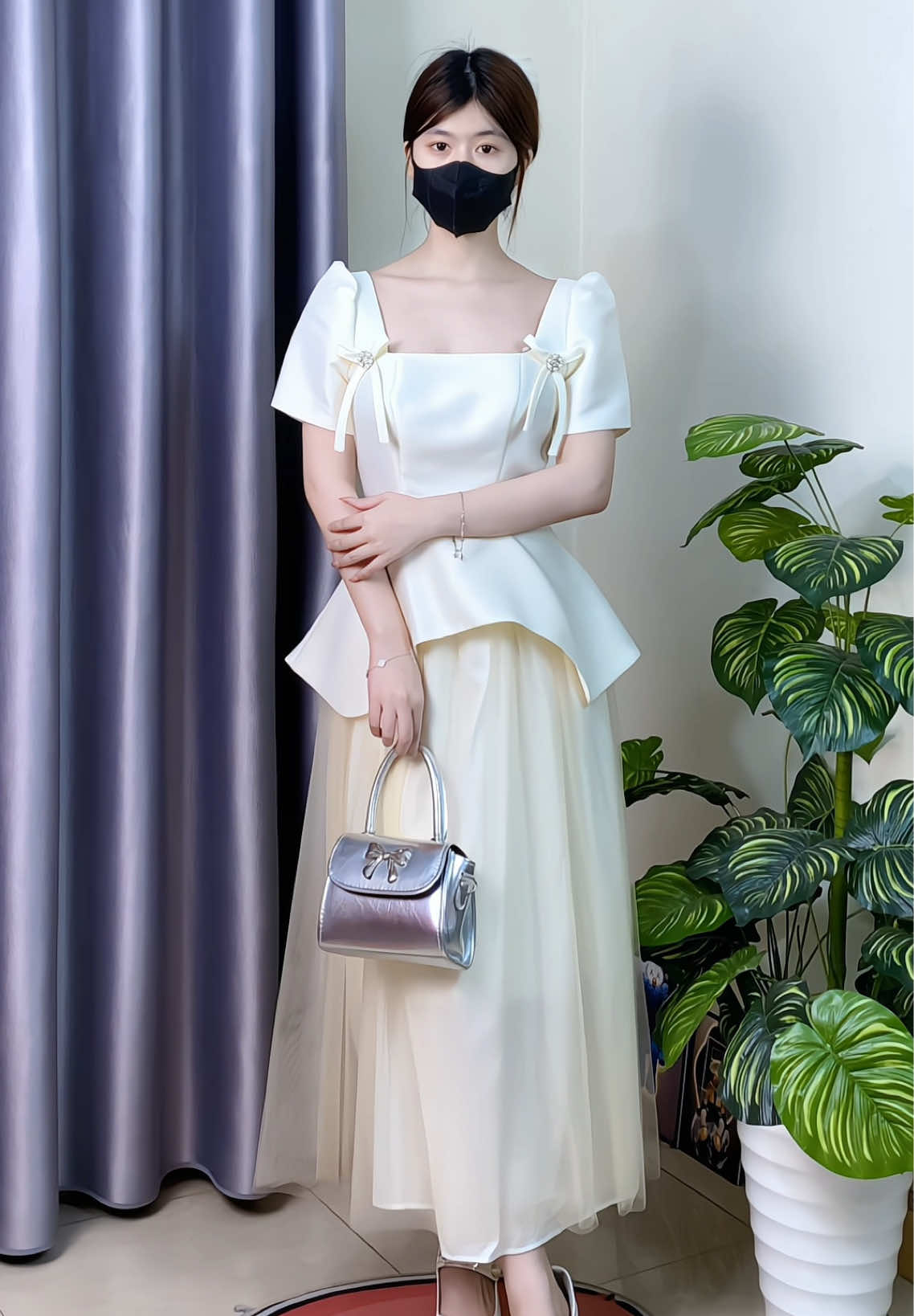 Váy xinh #damxinh #váy #vayxinh #reviewlamdep #phoidoxinh #goclamdep   #thoitrangnu #reviewquanao 