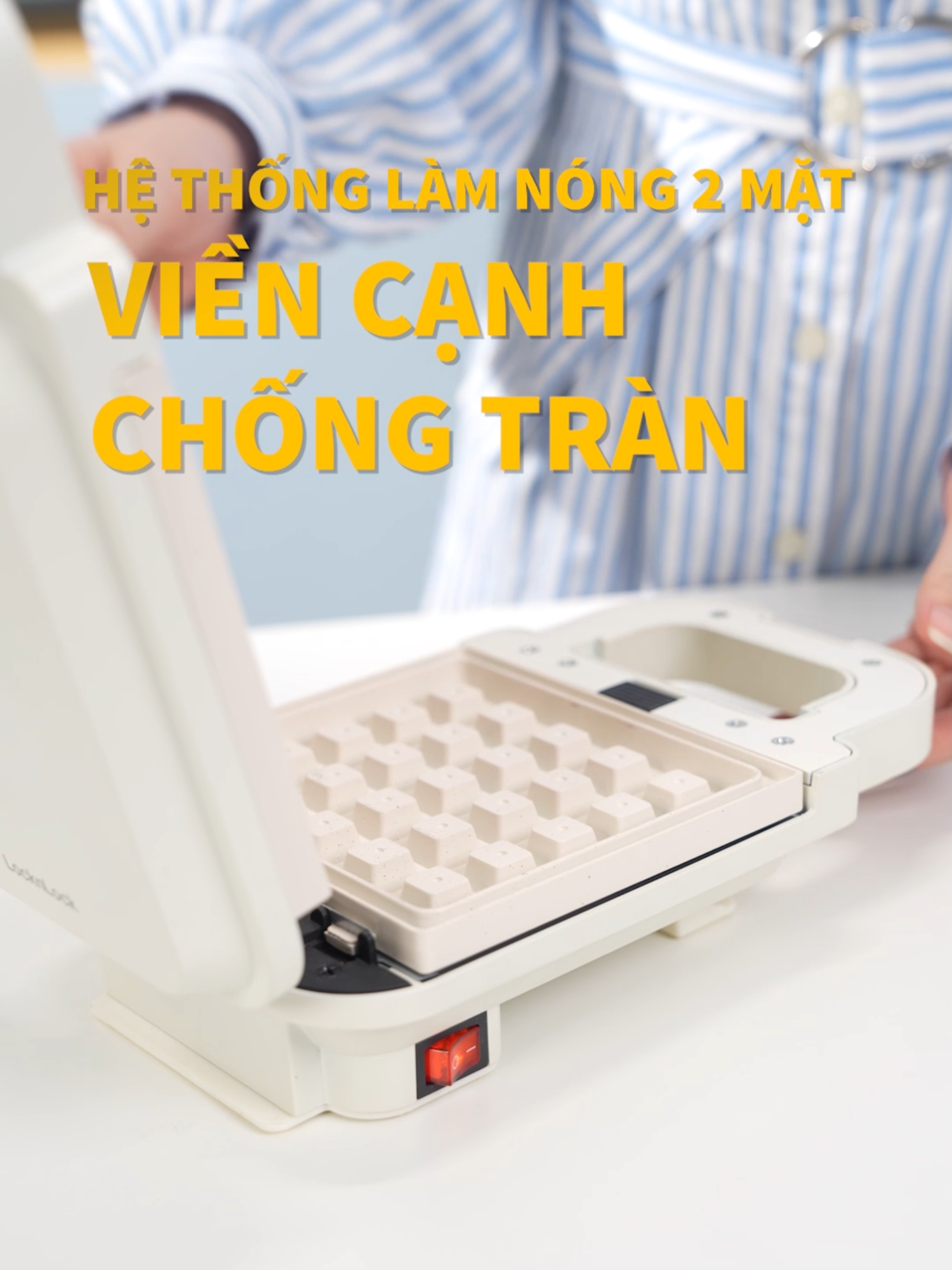 Sắm ngay Máy kẹp nướng bánh LocknLock cho món ngon tại nhà thêm đa dạng! #locknlock #locknlockvietnam #maykepsandwich #maykepbanhmi