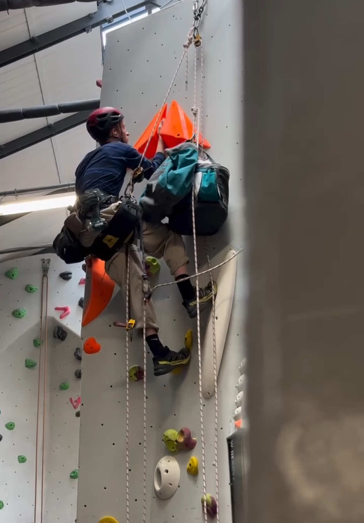Exciting developments at The Castle! 🎨🏰 Our Development Manager, Mike, shares an inside look at the refurbishment of the Boiler House, including The Quarry, Rockley and Stacks. This is part of our ongoing commitment to improving our facilities and enhancing your climbing experience. Stay tuned for more upgrades coming soon! #fyp #climbing #climbtok 