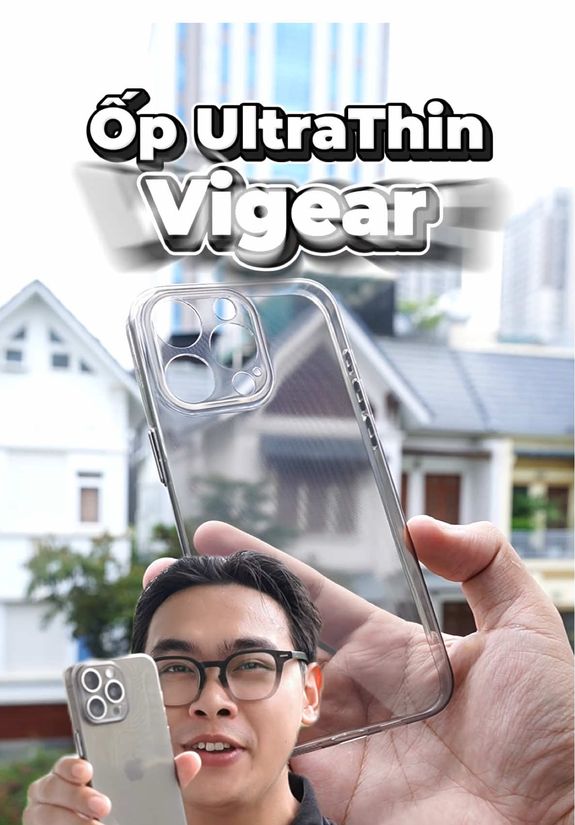 Review ốp Ultrathin ViGear phiên bản màu đen #LearnOnTikTok #thanhcongnghe 