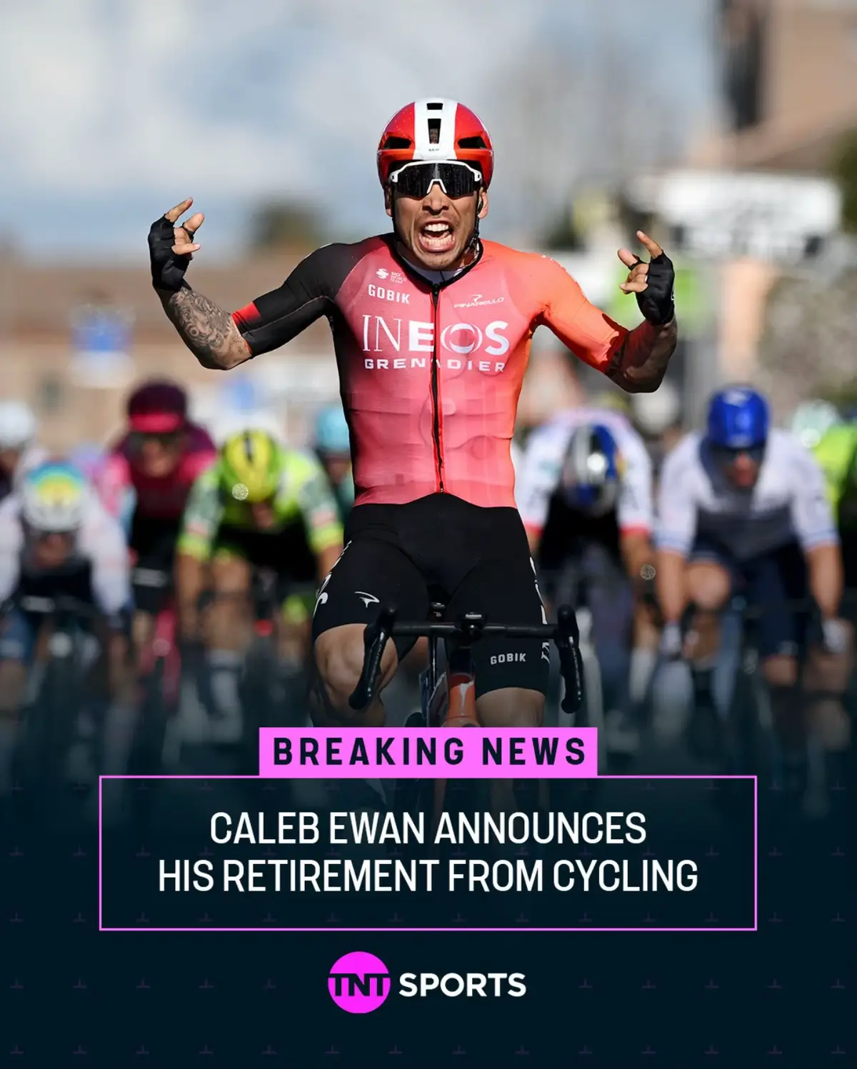 Wishing you a happy retirement from bike racing, Caleb! 👏 #cycling #roadcycling #news 