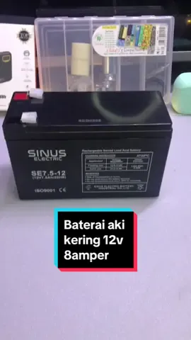 Baterai aki kering 12volt 8 amper tebukti kuat dan tahan lama bisa untuk sepeda listrik speaker aktif mobilan anak ups dll #aki #akikering #bateraiakikering #aki12volt #12v8a #fyp 
