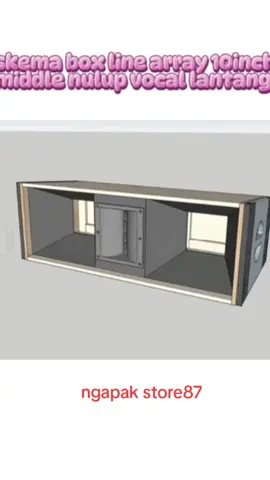 Line array 10inch middle nulup vocal lantang #skema#box #linearray #midle#soundminiatur #soundsystem #subwoofer 