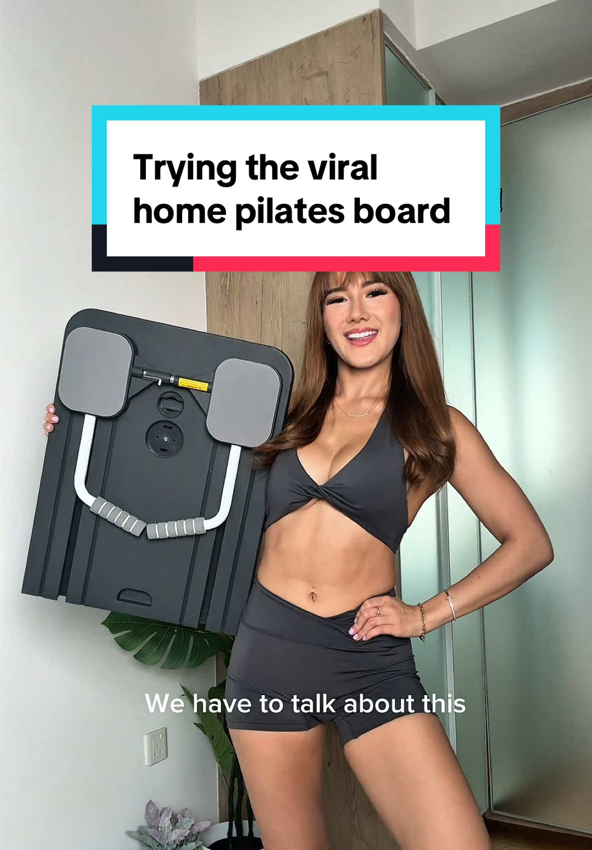 Home pilates reformer board - worth it? #homeworkout #homeequipment #pilates #homepilates #pilatesboard #abworkouts #jomo #fyp #foryou 