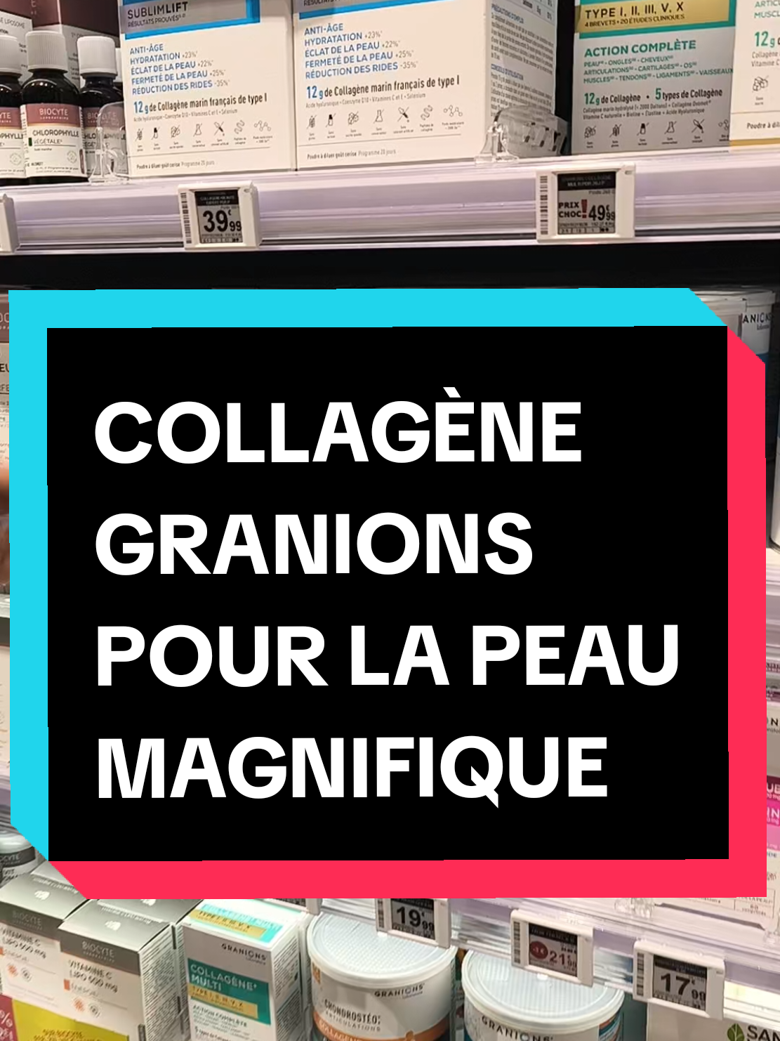 collagène granions pour la peau magnifique #douleur #granions #france #beaute #pharmacy #beauty #beauty #peau#france #arab #algeria 