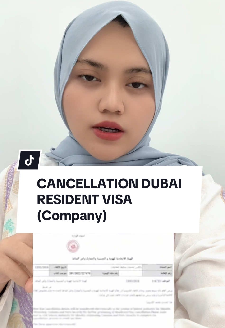 Dan pastinya kalian bisa cek status sdh di cancel atau belumnya dari ICP juga ya. #uae🇦🇪 #dubai #businessservices #visaservices #resident #pejuangdirham #fypシ゚ 