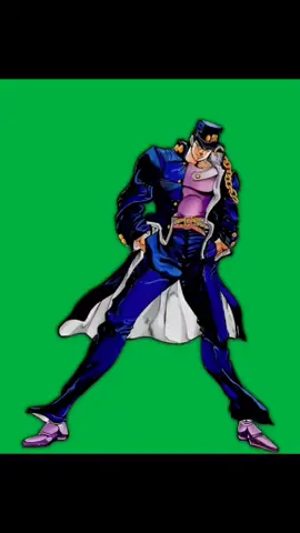Tsundere Man Animation, tags #fy #fypシ #fypシ゚viral #jojosbizarreadventure #jotaro #jotarokujo #greenscreenvideo 