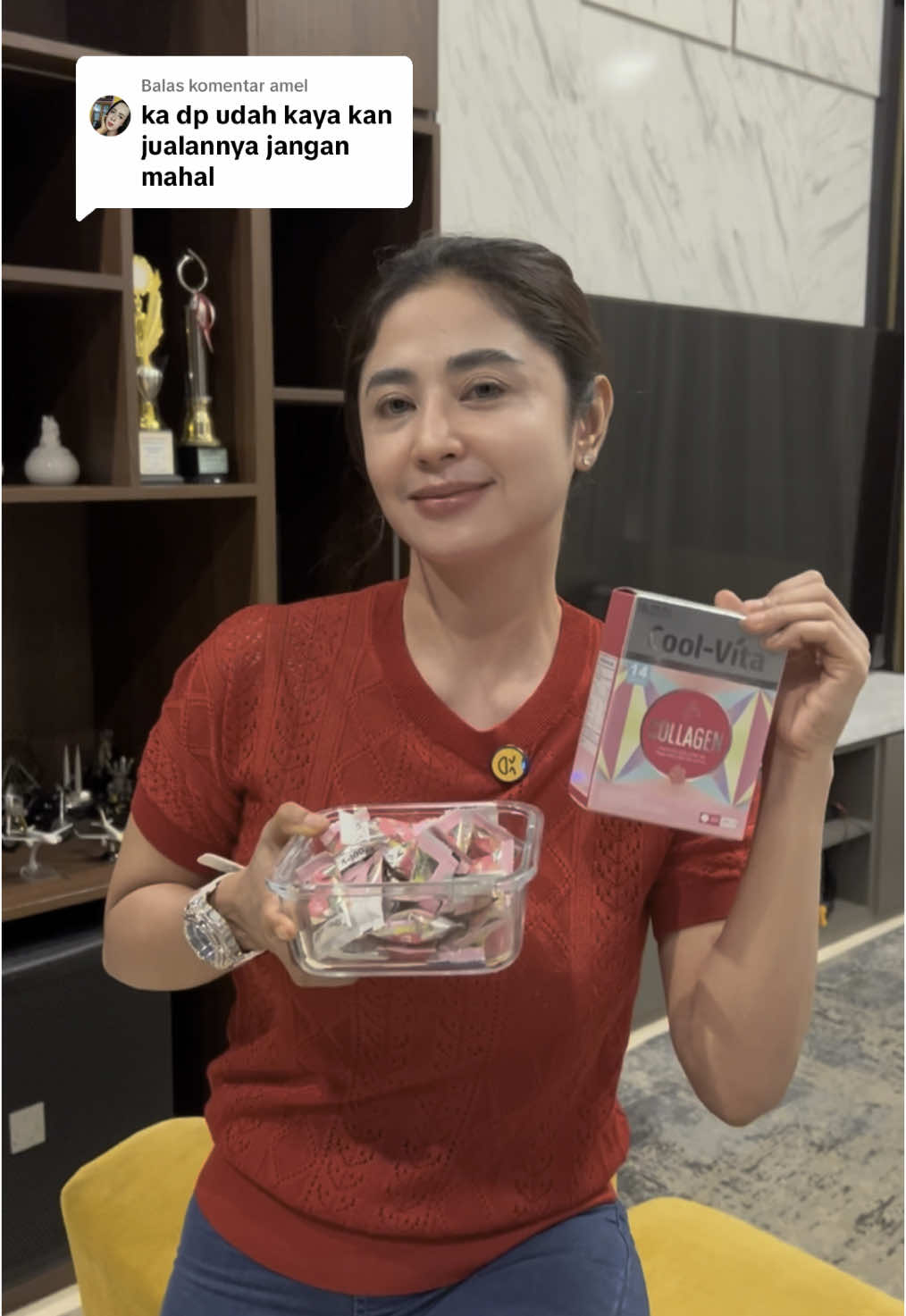 Membalas @amel cus sebelum kehabisan #Coolvita #pengirimancepat #collagengummy #readystock 