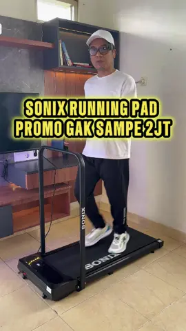 Sonix Running Pad STR01, treadmill lipat elektrik dengan pegangan tangan, 3 warna keren, muat beban hingga 120 kg, Cocok buat olahraga indoor tanpa ribet. Pilih aja warna sesuai outfit kamu agar makin keren. Bisa COD dan dapat subsidi ongkir. Jangan sampai kehabisan promonya, C-O hari ini juga!  #sonix #walkingpad #runningpad #treadmillelectric #treadmillmurah #sonixstr01